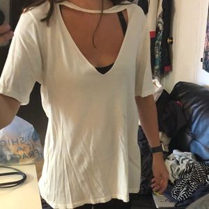 Urban Outfitters Cut Vneck